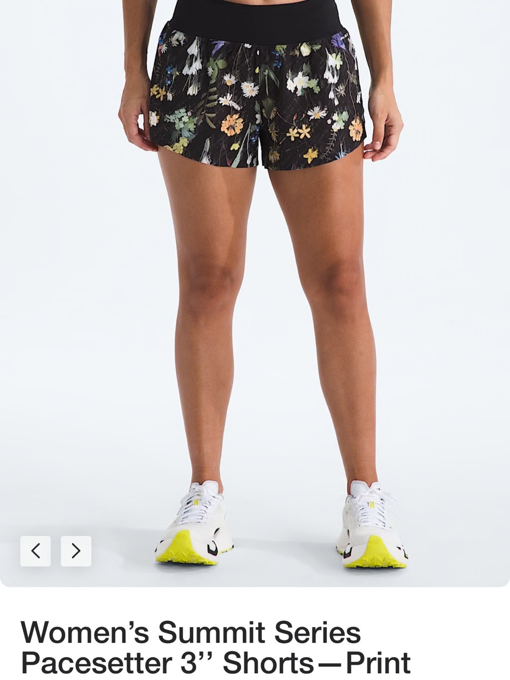 Women’s North Face Summit series Pacesetter Shorts